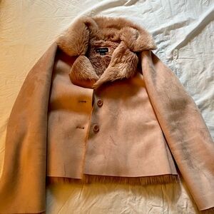 Le Chateau Pink Short Pea Coat